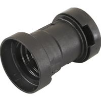Prikfitting E27 zwart 13x5mm schroefmontage ESR