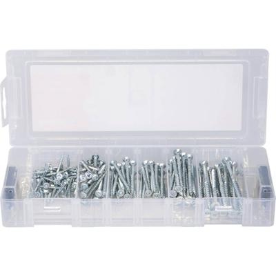 Fischer 560094 MiniFixTainer PowerFast II Verzinkkopschroef Interne vertanding Staal Galvanisch verzinkt 125 stuk(s)