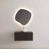 Onderkast Gliss Design Timotheus 80 cm Incl. Topplaat Charcoal Gliss Design