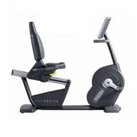 Technogym ligfiets Recline Excite+ 500i zwart gebruikt
