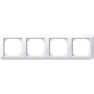 Merten 389419 Afdekking Frame 1-M, System M Polar-wit (glanzend) 1 stuk(s)