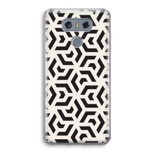 Crazy pattern: LG G6 Transparant Hoesje
