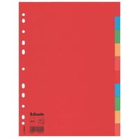Esselte Multicoloured Card Dividers schutkaart Meerkleurig 1 stuk(s)