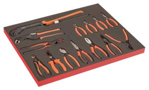 Bahco Foaminlay Fit&Go 3/3 met tangen - met lasermarkering -14-delig - FF1A200LM