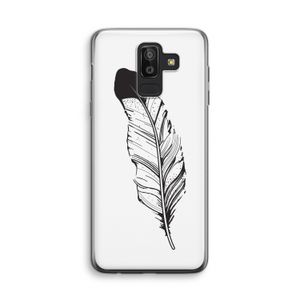Pluim: Samsung Galaxy J8 (2018) Transparant Hoesje