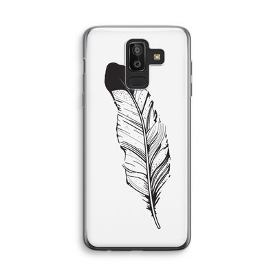 Pluim: Samsung Galaxy J8 (2018) Transparant Hoesje