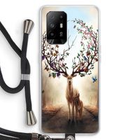 Seasons Change: Oppo A95 5G Transparant Hoesje met koord