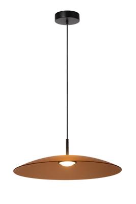 Lucide MENGA - Hanglamp - Ø 60 cm - LED Dimb. - 1x18,6W 2700K - Amber | Premium