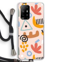 Abstract: Oppo A95 5G Transparant Hoesje met koord
