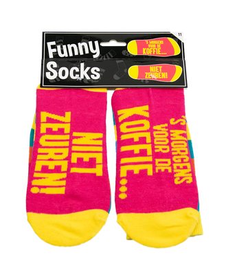 Funny socks - Voor de koffie Funny socks - Voor de koffie