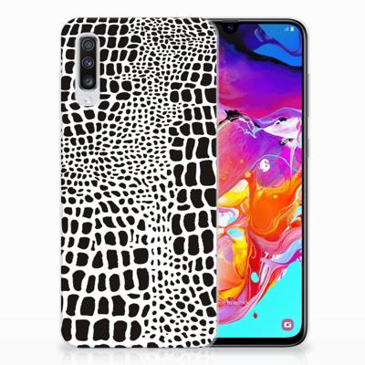 Samsung Galaxy A70 | TPU Hoesje | Slangenprint