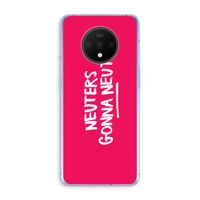 Neuters (roze): OnePlus 7T Transparant Hoesje