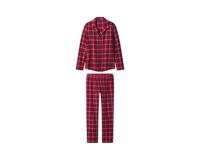 esmara Flanellen dames pyjama (Rood, M (40/42))