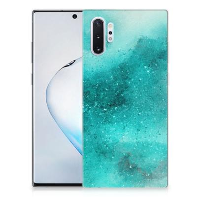 Smartphone hoesje Samsung Galaxy Note 10 Plus Painting Blue Smartphone hoesje Samsung Galaxy Note 10 Plus Painting Blue
