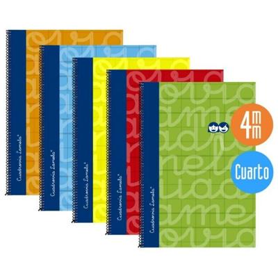 Set notitieboekjes Lamela Multicolour Quarto 5 Onderdelen 80 Lakens