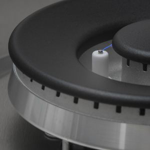 Inventum VFG6034WGRVS fornuis Vrijstaand fornuis Electrisch Gaskookplaat Roestvrijstaal A