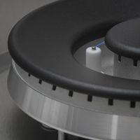 Inventum VFG6034WGRVS fornuis Vrijstaand fornuis Electrisch Gaskookplaat Roestvrijstaal A - thumbnail