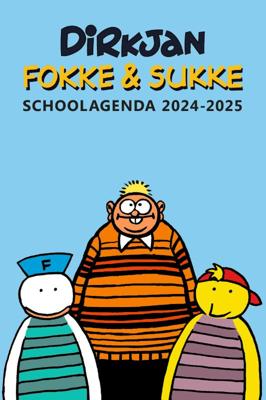 Dirkjan Fokke & Sukke Schoolagenda 2024-2025 (Hardback)