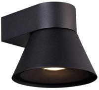 Enzo Wandlamp | Kyklop Cone GU10 zwart IP54 - 4800962