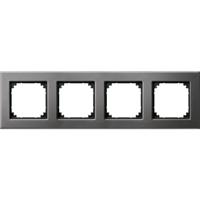 Merten 475414 Afdekking Frame System M Rodium-grijs 1 stuk(s)