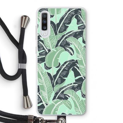This Sh*t Is Bananas: Samsung Galaxy A70 Transparant Hoesje met koord