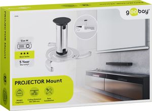 Goobay 51905 projector beugel Plafond Zilver