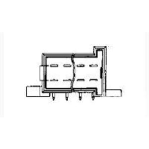 TE Connectivity 828801-6 Inhoud: 1 stuk(s) Carton