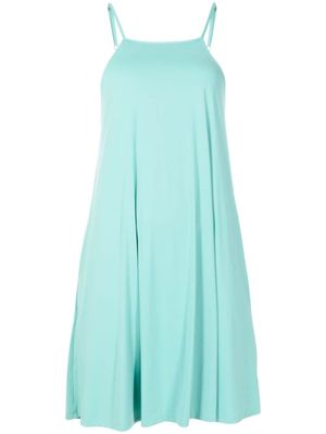 Lygia & Nanny robe courte Isis à encolure carrée - Bleu
