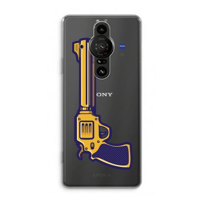 Pew Pew Pew: Sony Xperia Pro-I Transparant Hoesje
