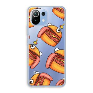 Hamburger: Xiaomi Mi 11 Lite Transparant Hoesje