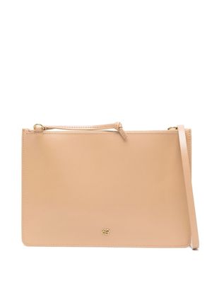 By Malene Birger pochette Aya en cuir - Tons neutres