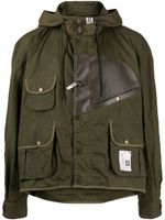 Maison MIHARA YASUHIRO veste à design multi-poches - Vert - thumbnail