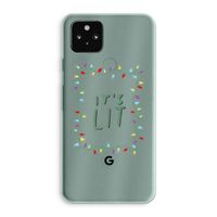 It's Lit: Google Pixel 5a 5G Transparant Hoesje