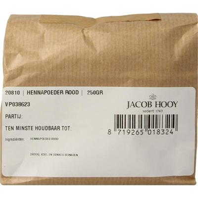 Jacob Hooy Hennapoeder rood