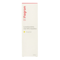 Fagron Lanettecreme 10% vaseline met doosje 100 Gram