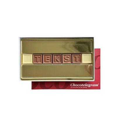 Chocolade telegram - 7 tekens Chocolade telegram - 7 tekens