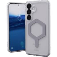Urban Armor Gear Plyo Pro Backcover Samsung Galaxy S25+ Transparant, Zilver Inductieve lading, Stootbestendig