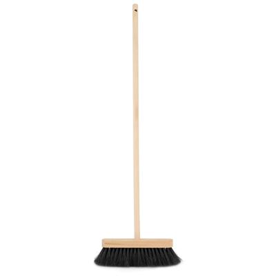 Sorex Kinderbezem - zacht - 65 cm - compacte bezem - zwarte haren