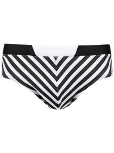 Amir Slama striped swim briefs - Noir