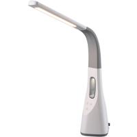 LED Bureaulamp met Ventilator - Dimbare Tafelverlichting 5W - Mat Wit