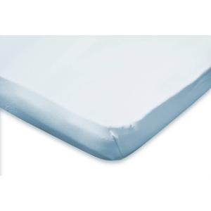 Eleganzzz Topper Hoeslaken Jersey Katoen Stretch - licht blauw 80/90x190/200cm