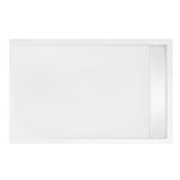 Xenz Easy Tray douchevloer - 110x90x5cm - acryl - zonder gootcover - wit 6954-01
