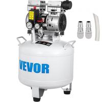 VEVOR Olievrije Stille compressor 850W Draagbare Stille Luchtcompressor 40L Luchtcompressor Olievrije Pomp Draagbaar Eenheid Voor Al Inflatiebehoeften Huisreparatie Reinigen Van Vloerverwarming