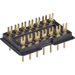 Fischer Elektronik DIL-stekker 1 stuk(s) DILS 14 GO Aantal polen: 14 Rastermaat: 2.5 mm (l x b x h) 20 x 12.5 x 7.6 mm