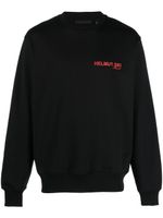 Helmut Lang Black Logo-Print Sweatshirt - Noir - thumbnail