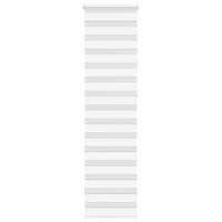 Zebra rolgordijn 65x230 cm stofbreedte 60,9 cm polyester wit