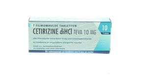 Cetirizine diHCl 10 mg