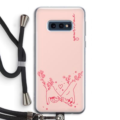 Best Friends: Samsung Galaxy S10e Transparant Hoesje met koord