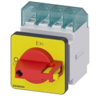 Siemens 3LD20220TK13 Belastbare scheidingsschakelaar Rood, Geel 3-polig 6 mm² 16 A 690 V/AC