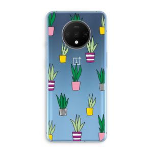 Sanseveria: OnePlus 7T Transparant Hoesje